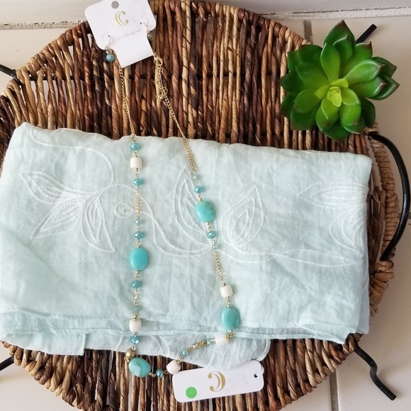 Charming Charlie Jewelry - Charming Charlie -scarf and necklace sets